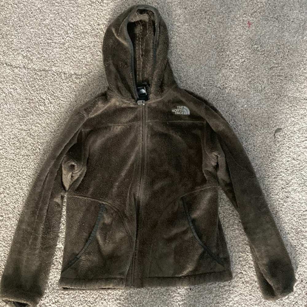 North face zip up jacket